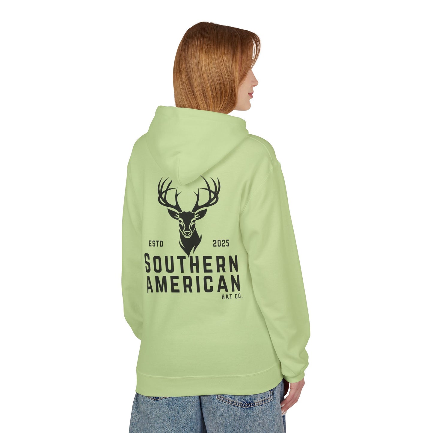 SA Buck Midweight Softstyle Fleece Hoodie