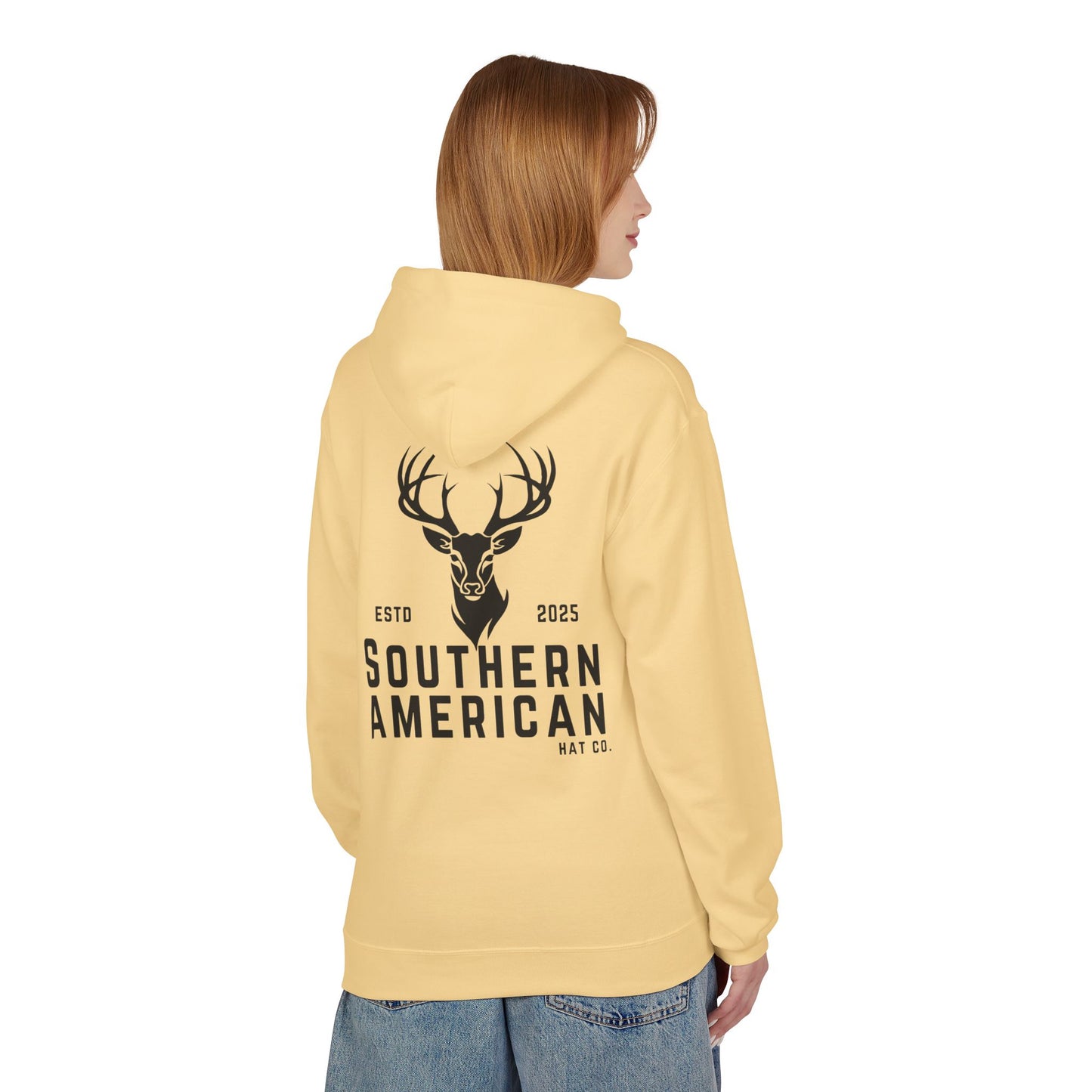 SA Buck Midweight Softstyle Fleece Hoodie