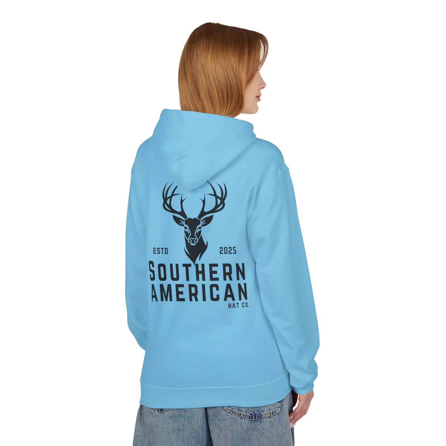 SA Buck Midweight Softstyle Fleece Hoodie